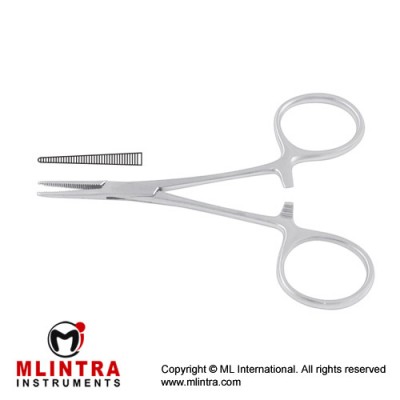 Micro-Mosquito Haemostatic Forcep Straight Stainless Steel, 12 cm - 4 3/4"